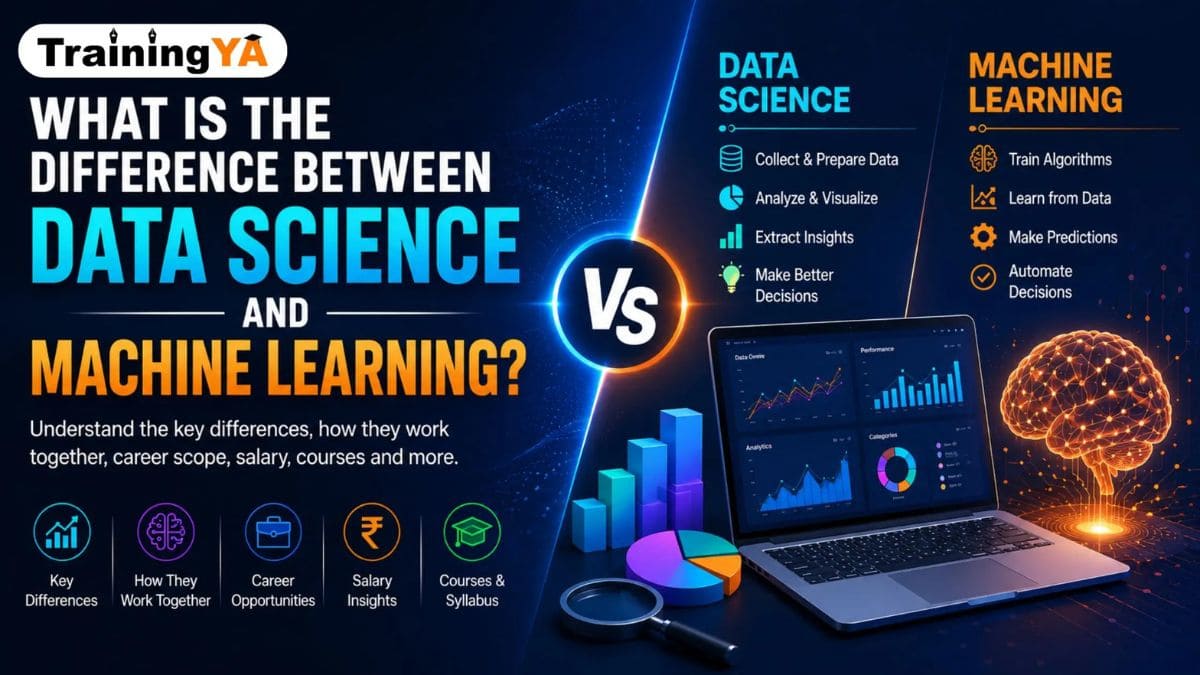 What is the Difference Between Data Science and Machine Learning
