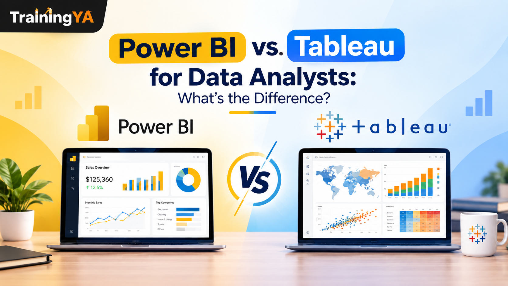 Power BI vs. Tableau for Data Analysts: What’s the Difference?